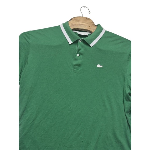 Lacoste Other - Lacoste‎ Sport Polo Shirt Mens Adult Green Crocodile Logo Rugby Casual